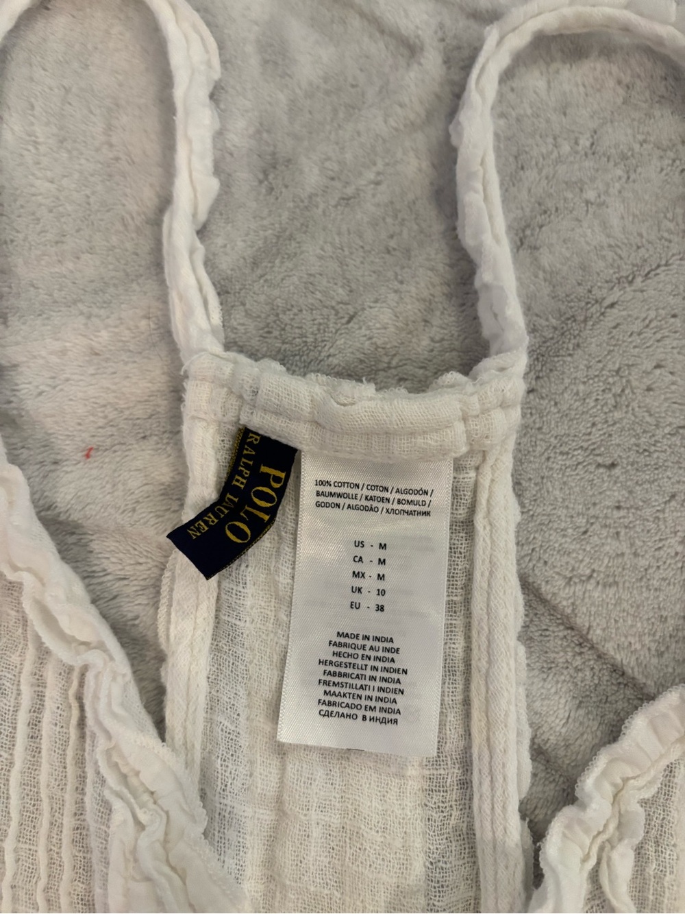 Ralph Lauren white Lace-Trim Sundress - Picture 5 of 5